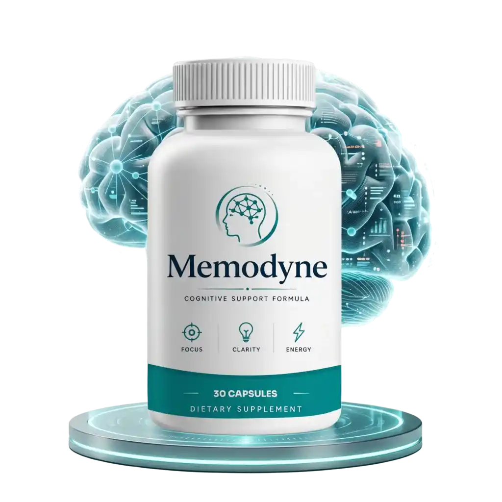 Memodyne Brain Focus and Mental Clarity Supplement - 30 Capsules, Cognitive Support Formula